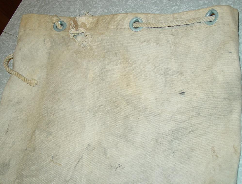 Military WWII Navy Sailor Duffel Bag White Canvas CPHM Sea Ship Gear Duffle Gear Military WWII Navy Sailor Duffel Bag White Canvas CPHM Sea Ship Gear Duffle Gear