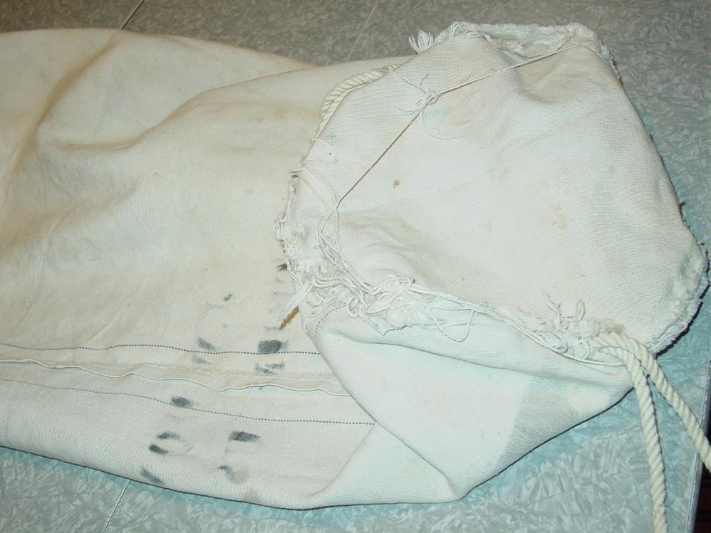 Military WWII Navy Sailor Duffel Bag White Canvas CPHM Sea Ship Gear Duffle Gear Military WWII Navy Sailor Duffel Bag White Canvas CPHM Sea Ship Gear Duffle Gear