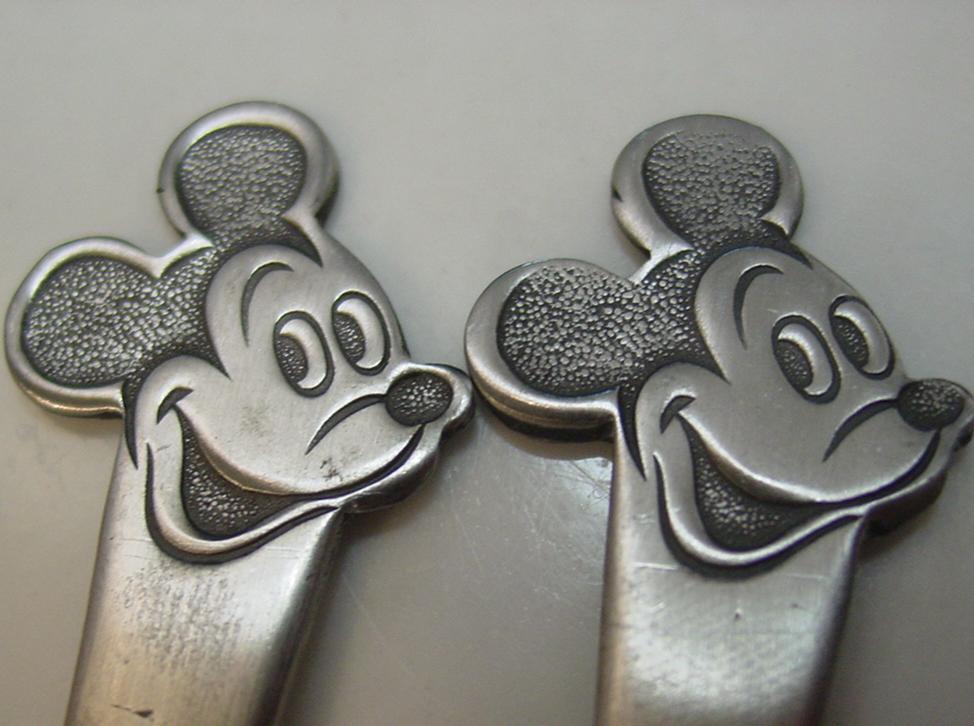 Bonny Disney Mickey Mouse Forks Infant Baby Child Flatware Utensil Stainless Japan Bonny Disney Mickey Mouse Forks Infant Baby Child Flatware Utensil Stainless Japan
