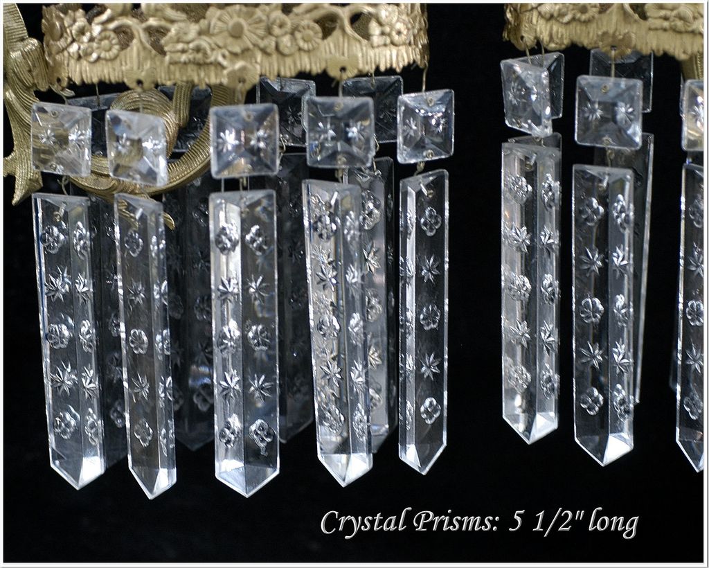 Pair Paul & Virgina Three Light Girandoles Mantel Garnitures Pair Paul & Virgina Three Light Girandoles Mantel Garnitures