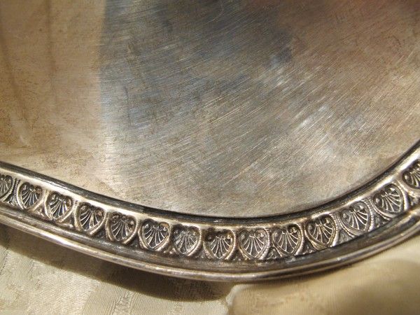 A silver bread basket, Austria, second half 19th century A silver bread basket, Austria, second half 19th century