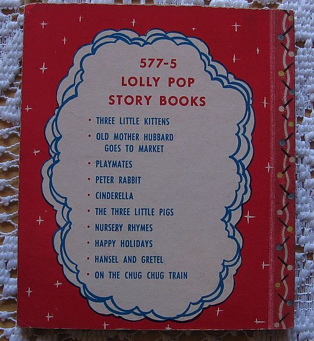 Miniature Lolly Pop Book "The Little Miller and His Friends" Miniature Lolly Pop Book "The Little Miller and His Friends"