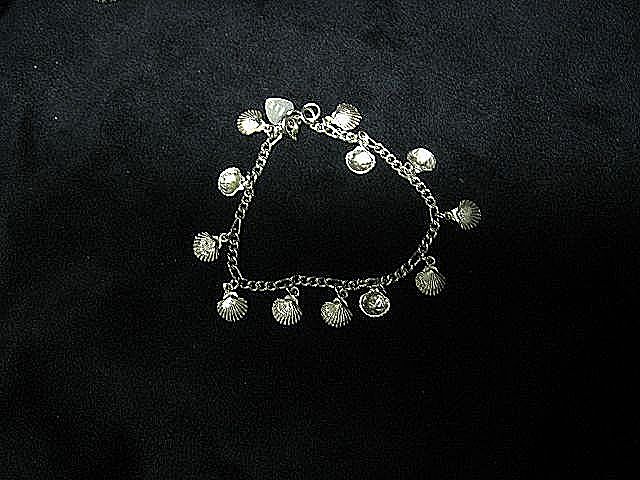 Delicate Sterling Seashell Bracelet Delicate Sterling Seashell Bracelet