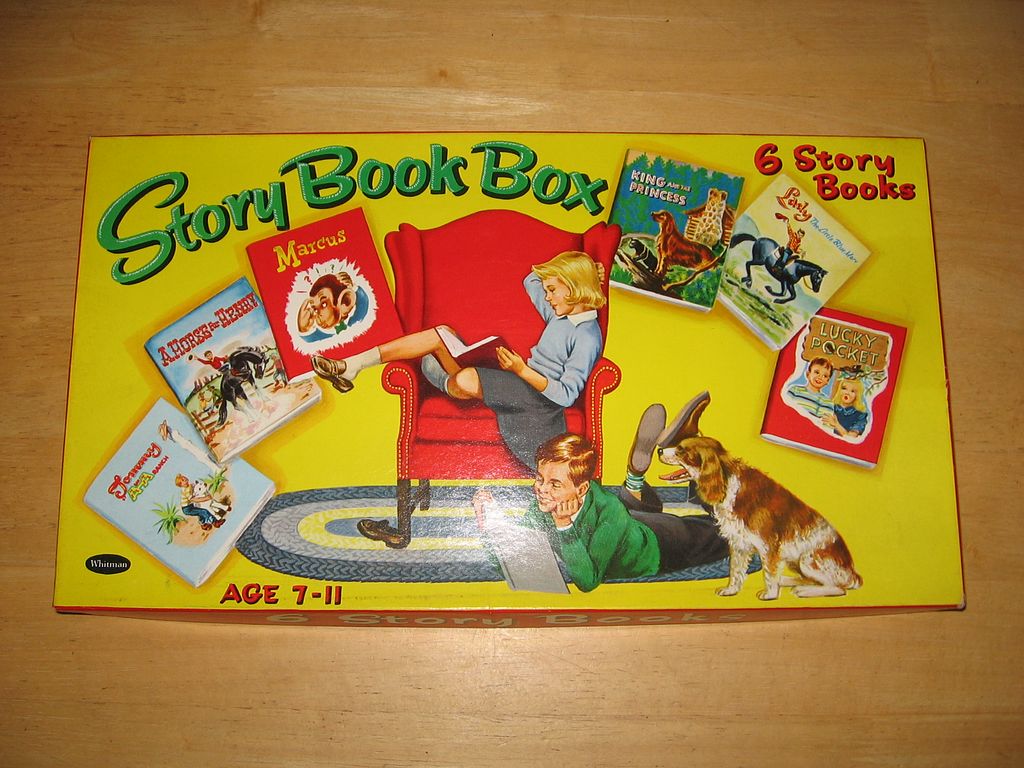 Rare "Whitman Storybook Box Set Of Six Books" in Excellent Condition Rare "Whitman Storybook Box Set Of Six Books" in Excellent Condition