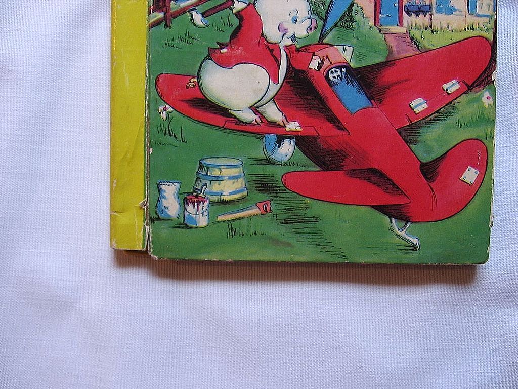 Rare First Editions Color Classics McLoughlin Bros Set with "Peter Pig and His Airplane Trip" Rare First Editions Color Classics McLoughlin Bros Set with "Peter Pig and His Airplane Trip"