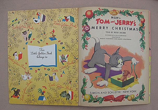 Vintage "Tom and Jerry" Children Book Set Of Three Vintage "Tom and Jerry" Children Book Set Of Three