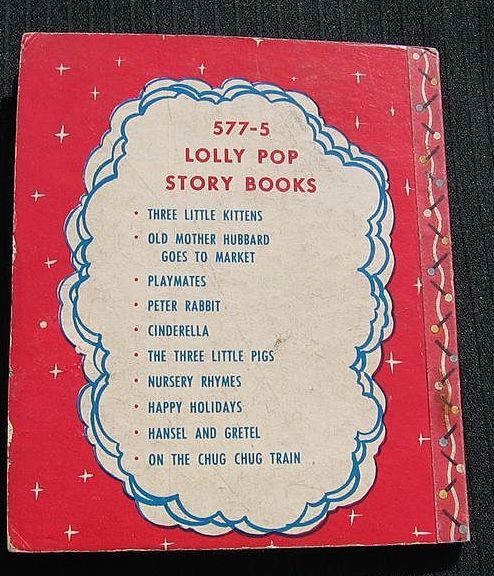 1949 "Funny Animals" Lolly Pop Mini Books 1949 "Funny Animals" Lolly Pop Mini Books