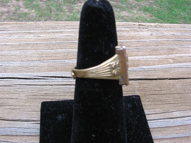 Rare 1938 Dick Tracy Good Luck Secret Compartment Ring Rare 1938 Dick Tracy Good Luck Secret Compartment Ring