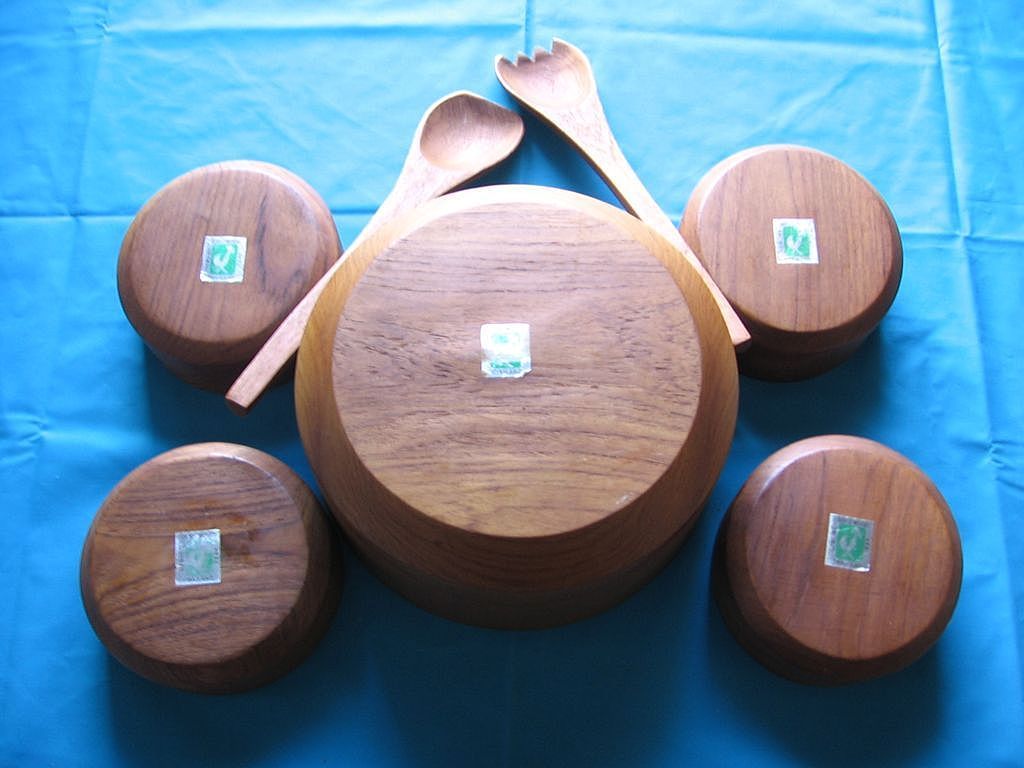 Goodwood Teak Salad Bowl Set Goodwood Teak Salad Bowl Set