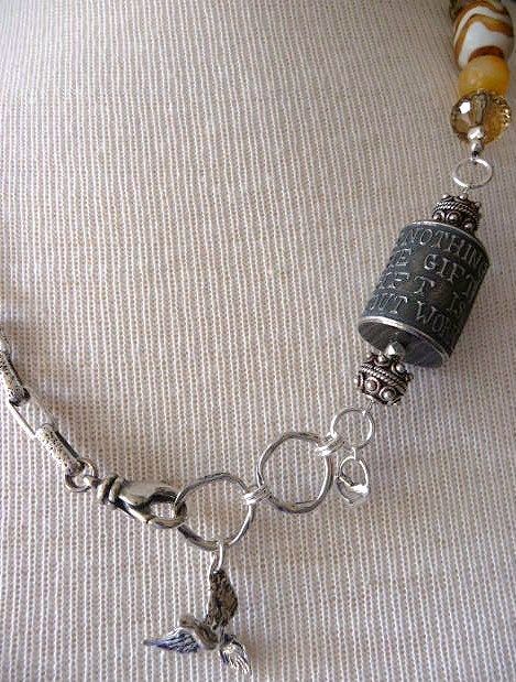 Anne Choi bead sterling necklace OOAK Anne Choi bead sterling necklace OOAK