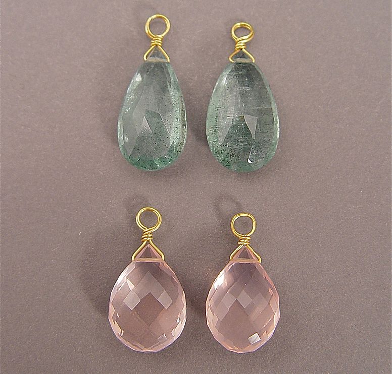 Arcus Pulvius - Rainbow of Interchangeable Gemstone Earring Drops Arcus Pulvius - Rainbow of Interchangeable Gemstone Earring Drops