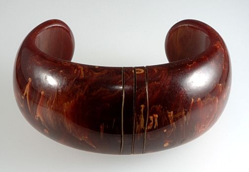 Bakelite End of Day Burgundy Swirl Cuff Bracelet Bakelite End of Day Burgundy Swirl Cuff Bracelet