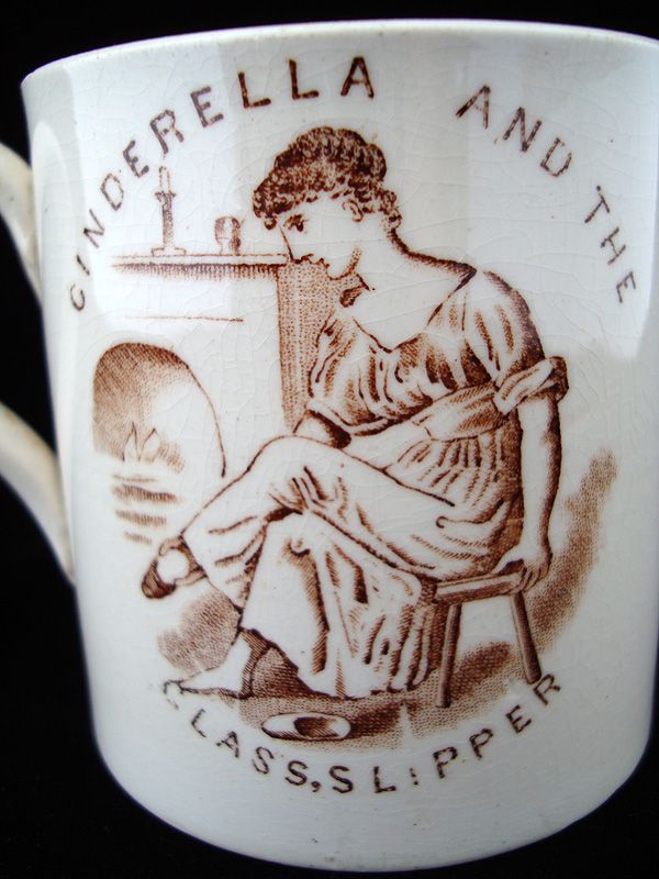 RARE Nursery Mug ~ Nursery Rhymes 1850 RARE Nursery Mug ~ Nursery Rhymes 1850