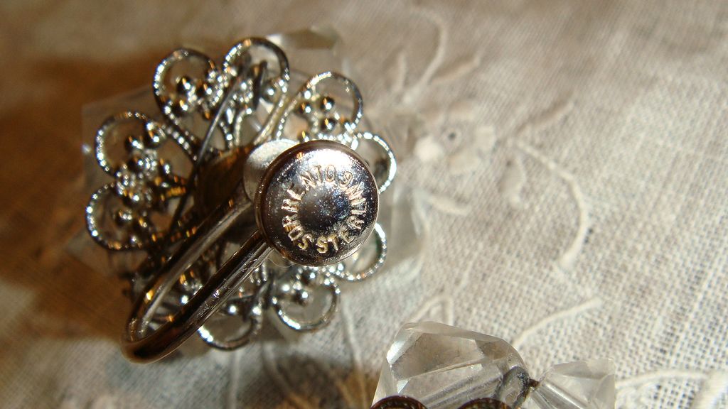 Vintage Sorrento Sterling Crystal Earrings Vintage Sorrento Sterling Crystal Earrings