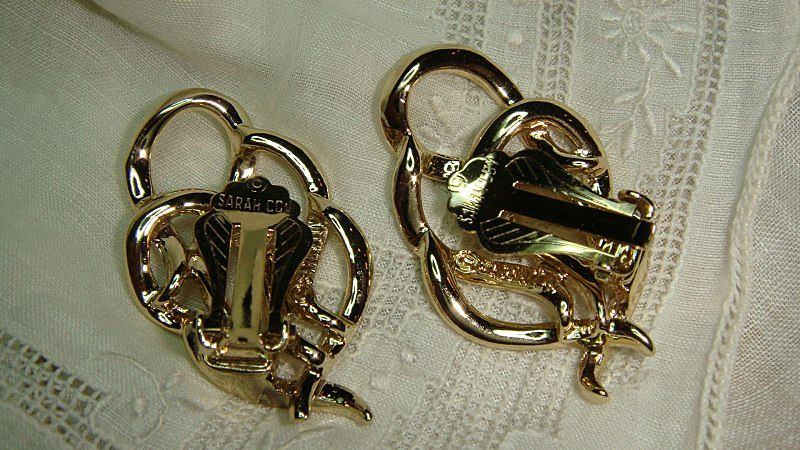 Vintage 1959 Sarah Coventry TOWN & COUNTRY Earrings On Original Card Vintage 1959 Sarah Coventry TOWN & COUNTRY Earrings On Original Card
