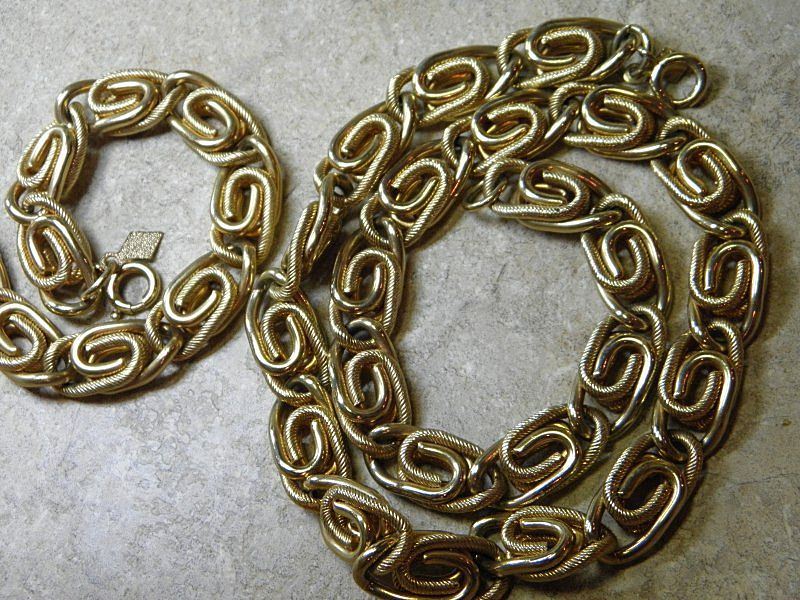 Vintage Sarah Coventry TAILORED LADY Necklace & Bracelet Set Vintage Sarah Coventry TAILORED LADY Necklace & Bracelet Set