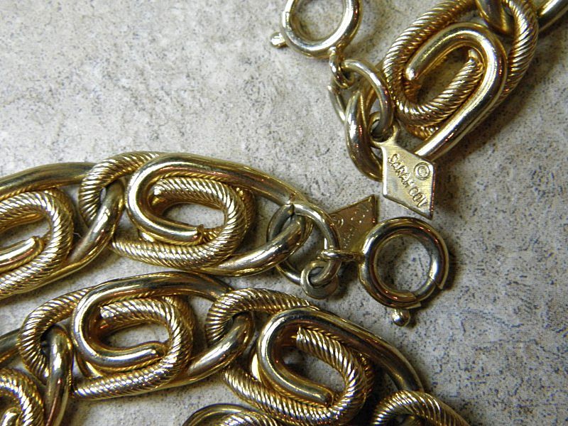 Vintage Sarah Coventry TAILORED LADY Necklace & Bracelet Set Vintage Sarah Coventry TAILORED LADY Necklace & Bracelet Set