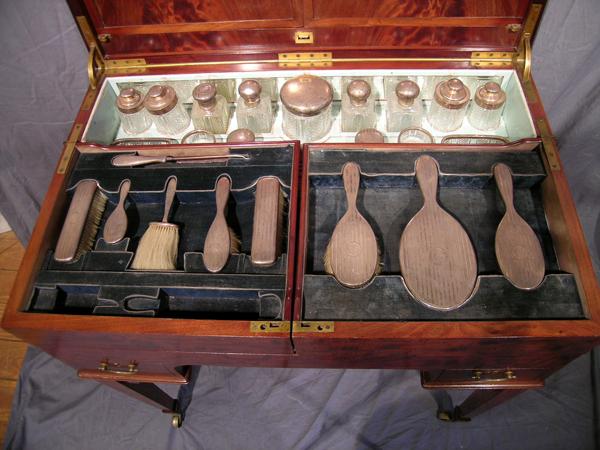 Fabulous Signed Folding Dressing Table Vanity Fabulous Signed Folding Dressing Table Vanity