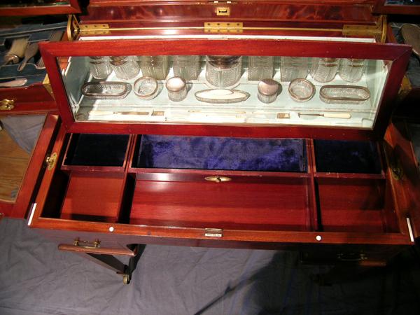 Fabulous Signed Folding Dressing Table Vanity Fabulous Signed Folding Dressing Table Vanity