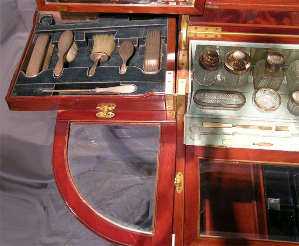 Fabulous Signed Folding Dressing Table Vanity Fabulous Signed Folding Dressing Table Vanity