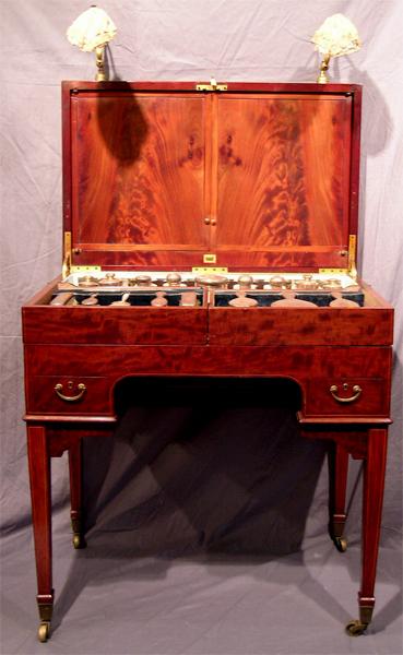 Fabulous Signed Folding Dressing Table Vanity Fabulous Signed Folding Dressing Table Vanity