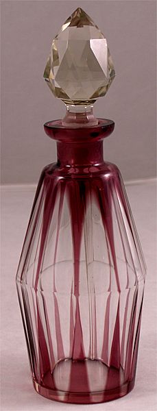 Vintage Bohemian Crystal Perfume Bottle Vintage Bohemian Crystal Perfume Bottle