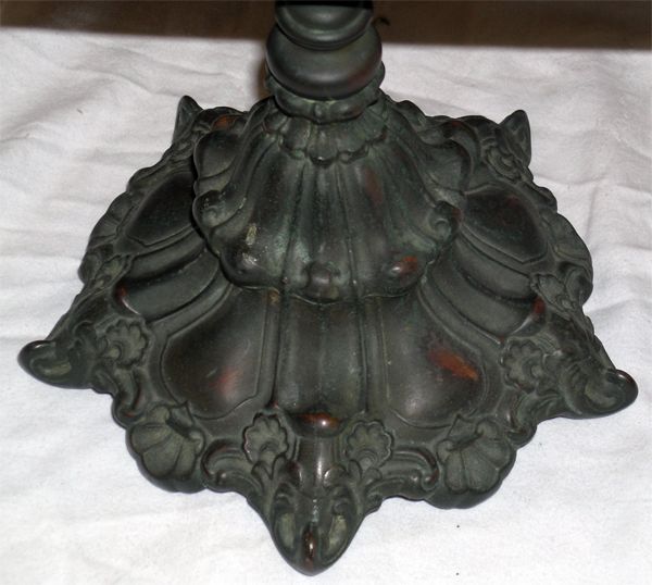 Circa 1900 Cast Bronze & Silver Table Mirror Circa 1900 Cast Bronze & Silver Table Mirror