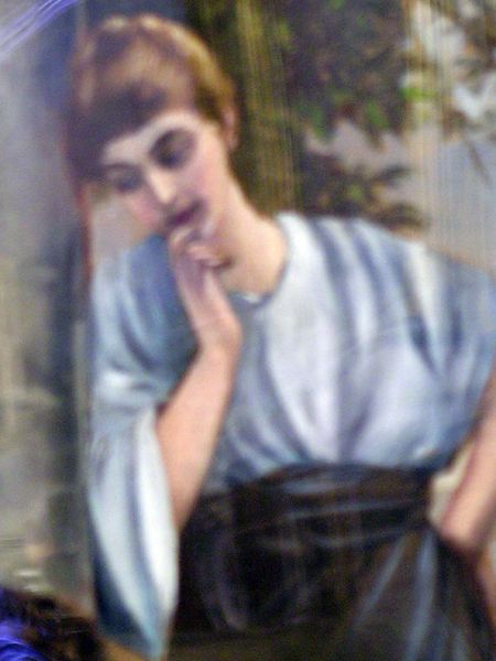 Circa 1880 Orientalist Water Color Classical Motif Circa 1880 Orientalist Water Color Classical Motif