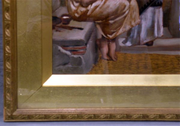 Circa 1880 Orientalist Water Color Classical Motif Circa 1880 Orientalist Water Color Classical Motif