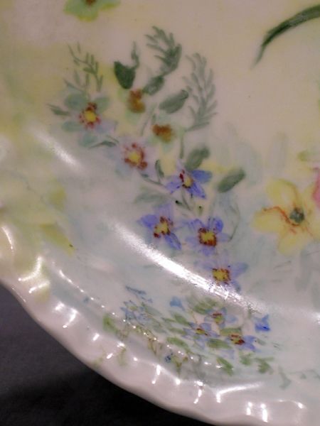 Hand Painted Limoges Pin Tray Hand Painted Limoges Pin Tray