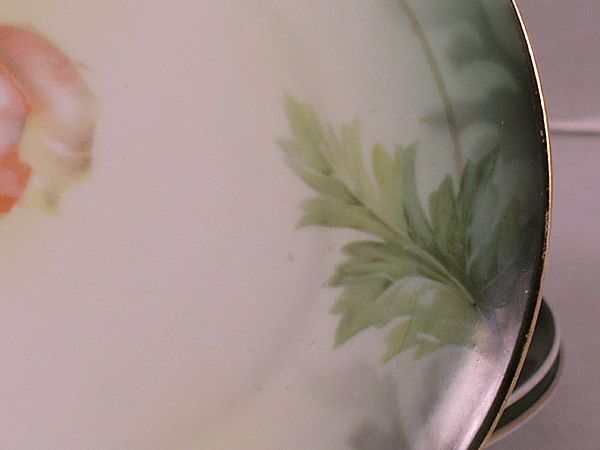 RS Germany Hand Painted Poppy Plates Set of Six RS Germany Hand Painted Poppy Plates Set of Six
