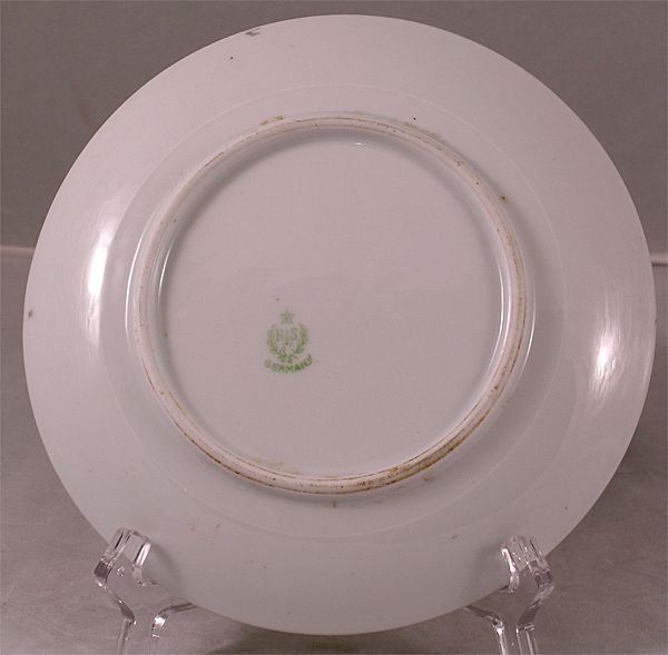 RS Germany Hand Painted Poppy Plates Set of Six RS Germany Hand Painted Poppy Plates Set of Six