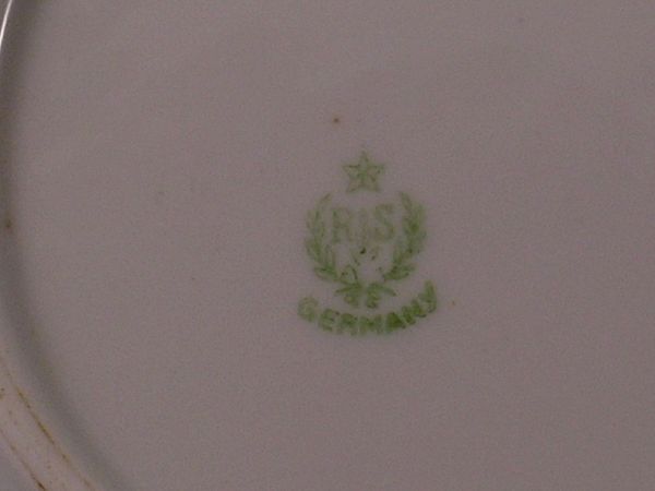 RS Germany Hand Painted Poppy Plates Set of Six RS Germany Hand Painted Poppy Plates Set of Six