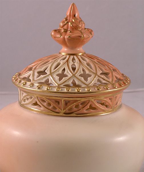 Antique Porcelain Potpourri In a Gothic Taste Antique Porcelain Potpourri In a Gothic Taste