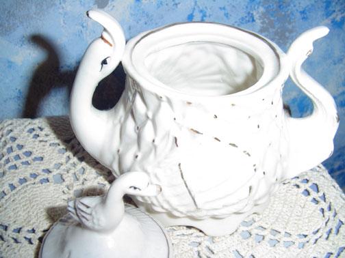 Pretty Swan Sugar Dish Pretty Swan Sugar Dish
