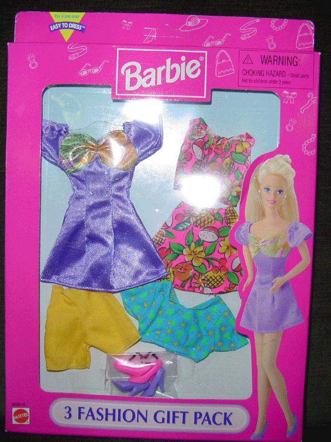 Barbie ~Fashion Avenue~ 3 Fashion Gift Pack NRFB Barbie ~Fashion Avenue~ 3 Fashion Gift Pack NRFB