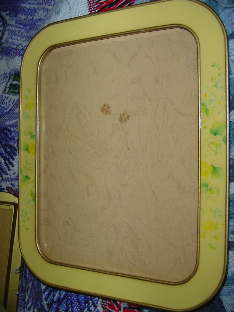 Vintage Yellow Flowers Picture Frame Vintage Yellow Flowers Picture Frame