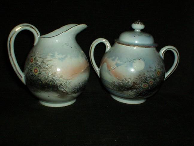 Vintage Hand-Painted Chocolate Set Vintage Hand-Painted Chocolate Set