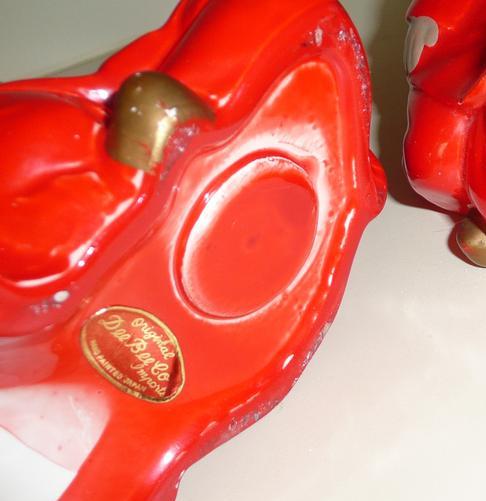 Vintage Pair of Dee Bee Co. Imports Chinese Planters Vintage Pair of Dee Bee Co. Imports Chinese Planters