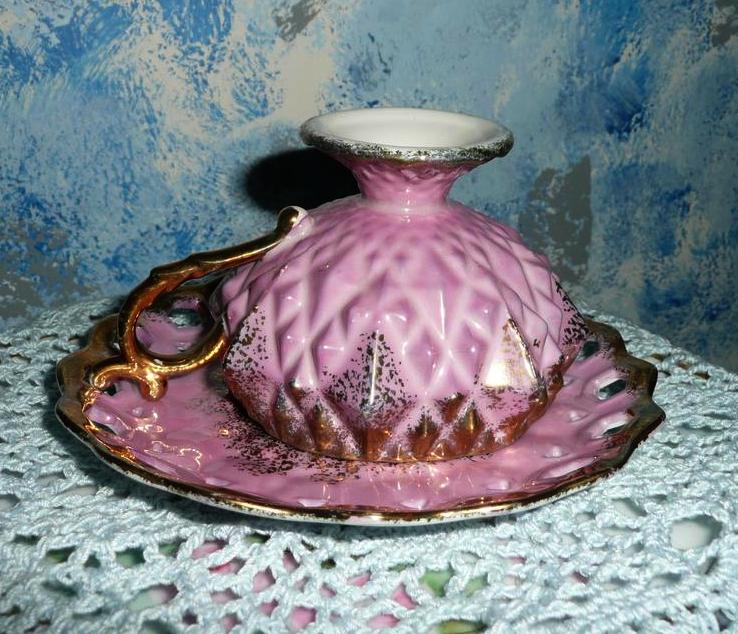 Beautiful Pink/Gold Color 'Royal Halsey' Coffee Cup Duo Beautiful Pink/Gold Color 'Royal Halsey' Coffee Cup Duo