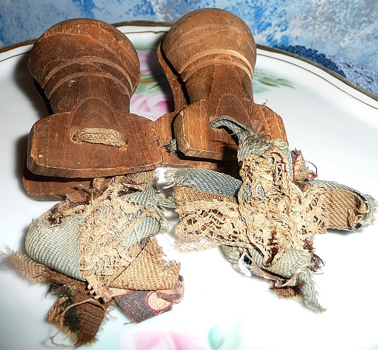 Very Old Spanish Wood Castanets Very Old Spanish Wood Castanets