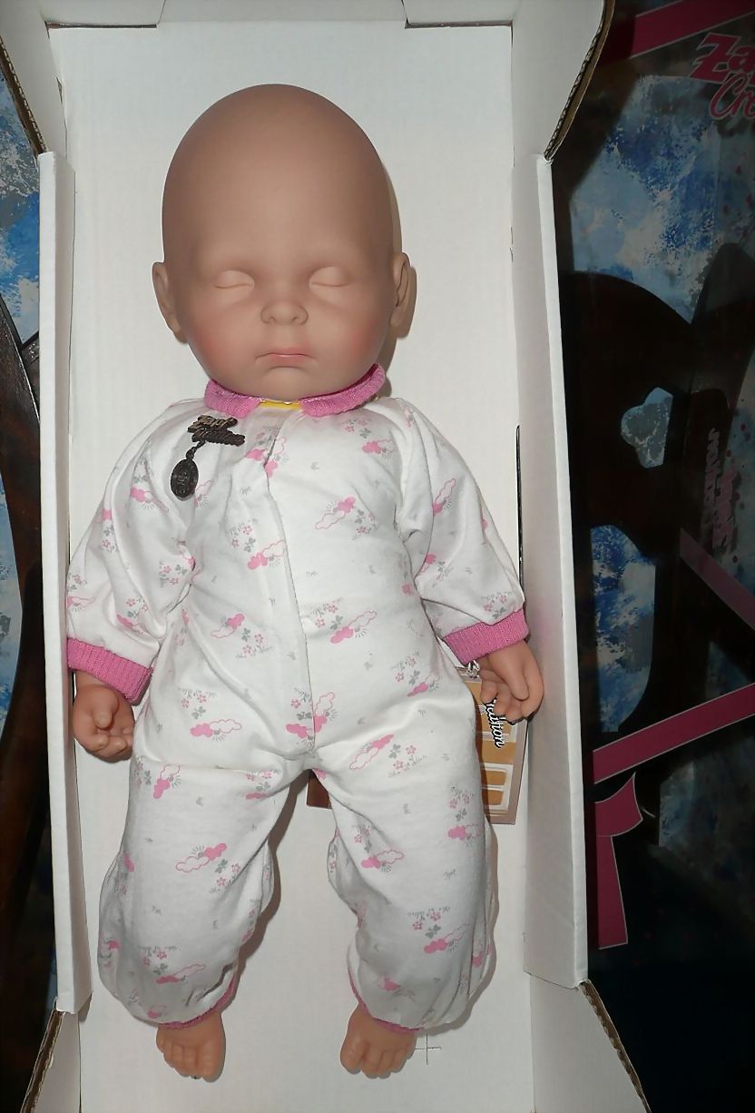Zapf Creation 'JUST BORN SLEEPY' Baby doll *New in Box Zapf Creation 'JUST BORN SLEEPY' Baby doll *New in Box