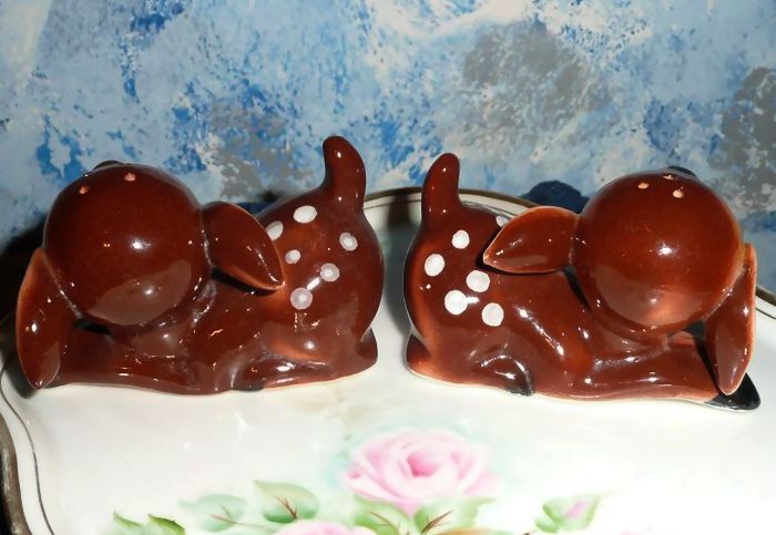 Bambi Salt and Pepper Shakers *New Bambi Salt and Pepper Shakers *New