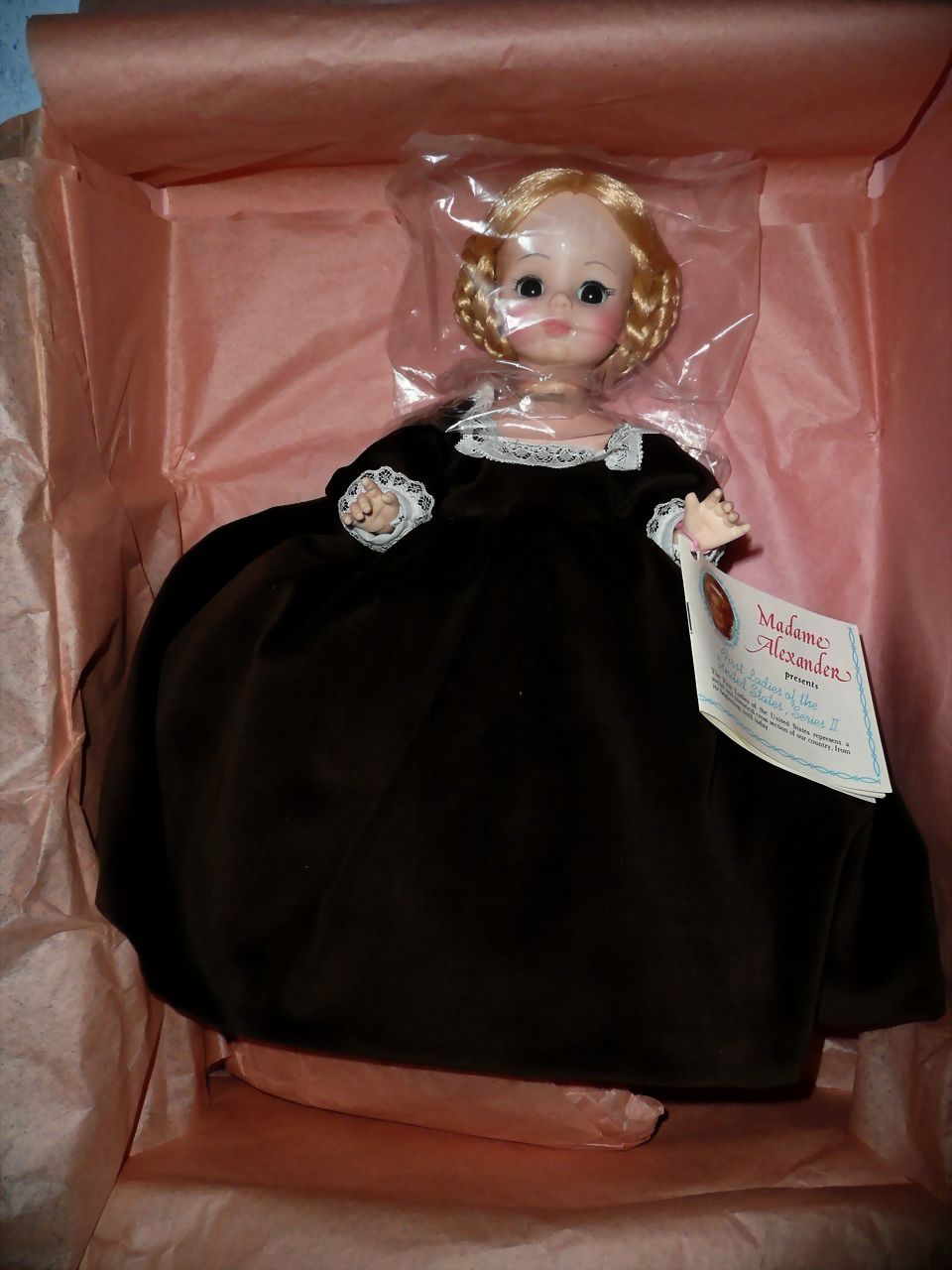 1979 Madame Alexander First Ladies JANE FINDLAY (Harrison) #1509 1979 Madame Alexander First Ladies JANE FINDLAY (Harrison) #1509