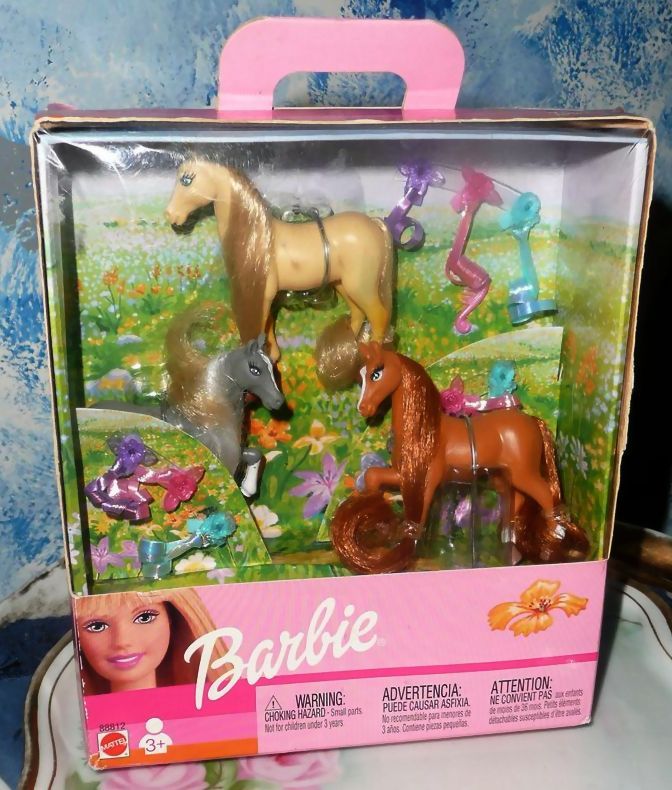 Barbie's Ponies with Hair Bows *Discontinued Barbie's Ponies with Hair Bows *Discontinued