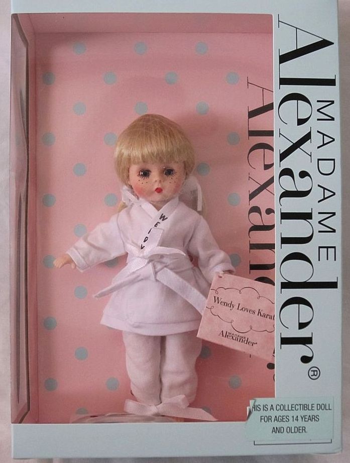 Wendy by Madame Alexander in White Karate Outfit NIB Wendy by Madame Alexander in White Karate Outfit NIB