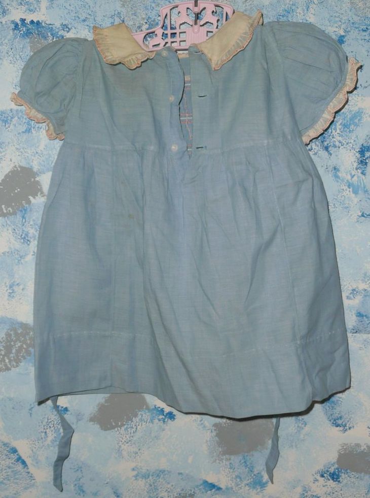 Vintage 'Nannette' Dress for 1950's-1960's Tall Toddler Doll Vintage 'Nannette' Dress for 1950's-1960's Tall Toddler Doll