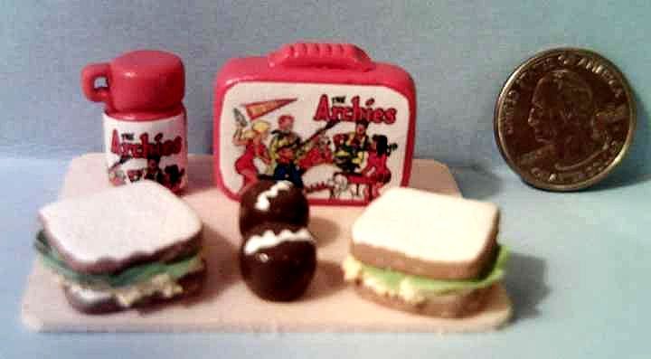 Vintage Miniature Archie & Friends Lunch Box Set *1970's Vintage Miniature Archie & Friends Lunch Box Set *1970's