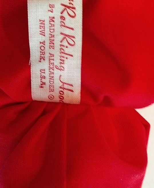 Vintage Madame Alexander Little Red Riding Hood #782 Vintage Madame Alexander Little Red Riding Hood #782