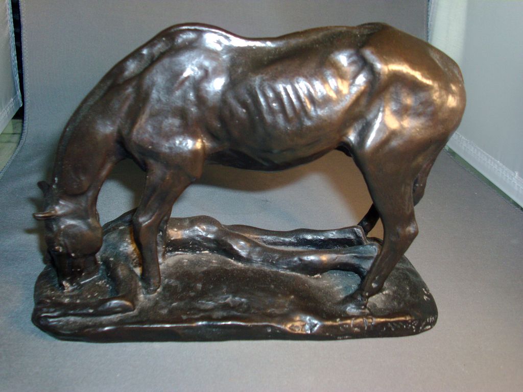 Charles Cary Rumsey (American 1879 - 1922) Bronze - Horse and Fallen Rider - Early 20th c. Charles Cary Rumsey (American 1879 - 1922) Bronze - Horse and Fallen Rider - Early 20th c.